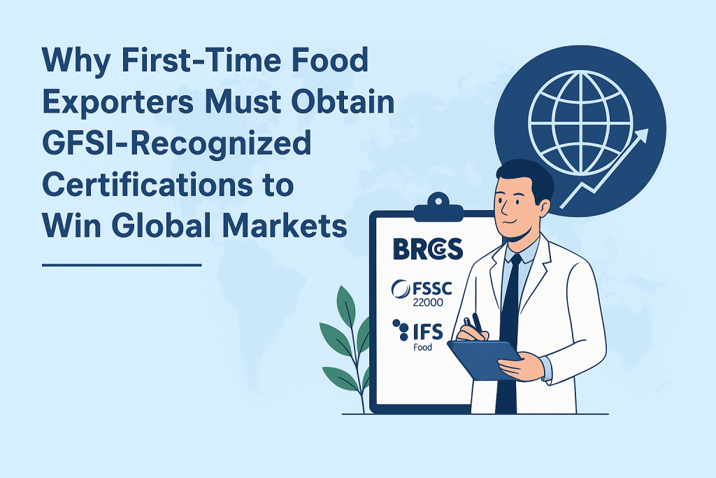 Why First-Time Food Exporters Must Obtain GFSI-Recognized Certifications to Win Global Markets ChatGPT Image Nov 3 2025 04 03 03 PM 1024x683 - Why First-Time Food Exporters Must Obtain GFSI-Recognized Certifications to Win Global Markets